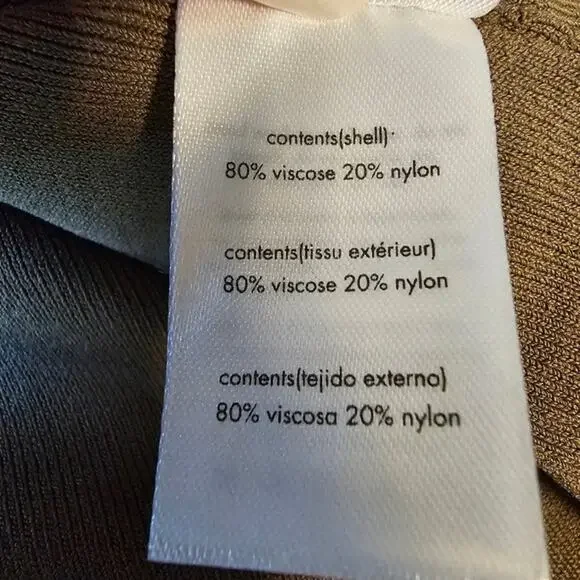 NWT WeWoreWhat Sleeveless Halter Knit Rib Stretch Maxi Open Back Dress 2XL Brown - Picture 11 of 15